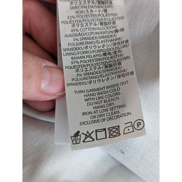 Armani Exchange Women Dove Gray Cocktail Mini Dress Size 4 - Picture 14 of 16